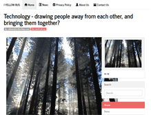Tablet Screenshot of iyellowbus.com